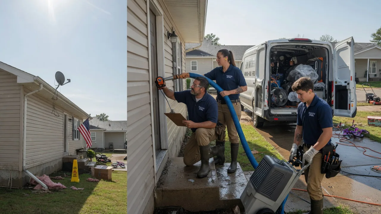 Ceiling Water Damage Restoration in Milo, IA near me